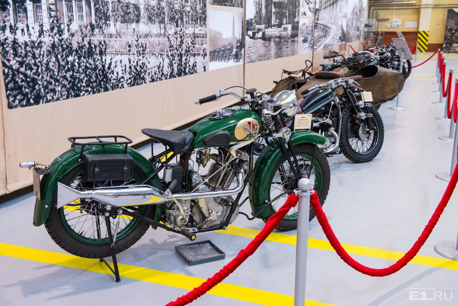 В музее УГМК большая коллекция мотоциклов. И у каждого есть своя история.