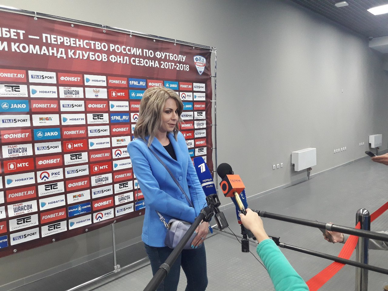 Николь Родомакина  сравнивала самарский стадион с олимпийскими аренами