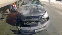 Смяло крышу: в аварии с двумя прицепами Scania скончалась пассажирка Mitsubishi Lancer