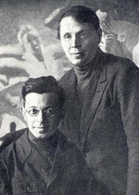 Натан Стругацкий (слева); сайт Российской национальной библиотеки