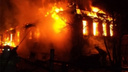 В Ярославской области сгорел частный дом — пострадал мужчина