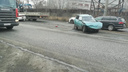 На Героев Танкограда столкнулись четыре автомобиля