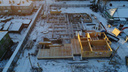 Монтаж стен и установка плит цоколя: в Турдеевске ускорили темпы строительства детсада