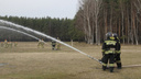 Ярославские спасатели «потушили» гигантский лесной пожар в Заволжском бору