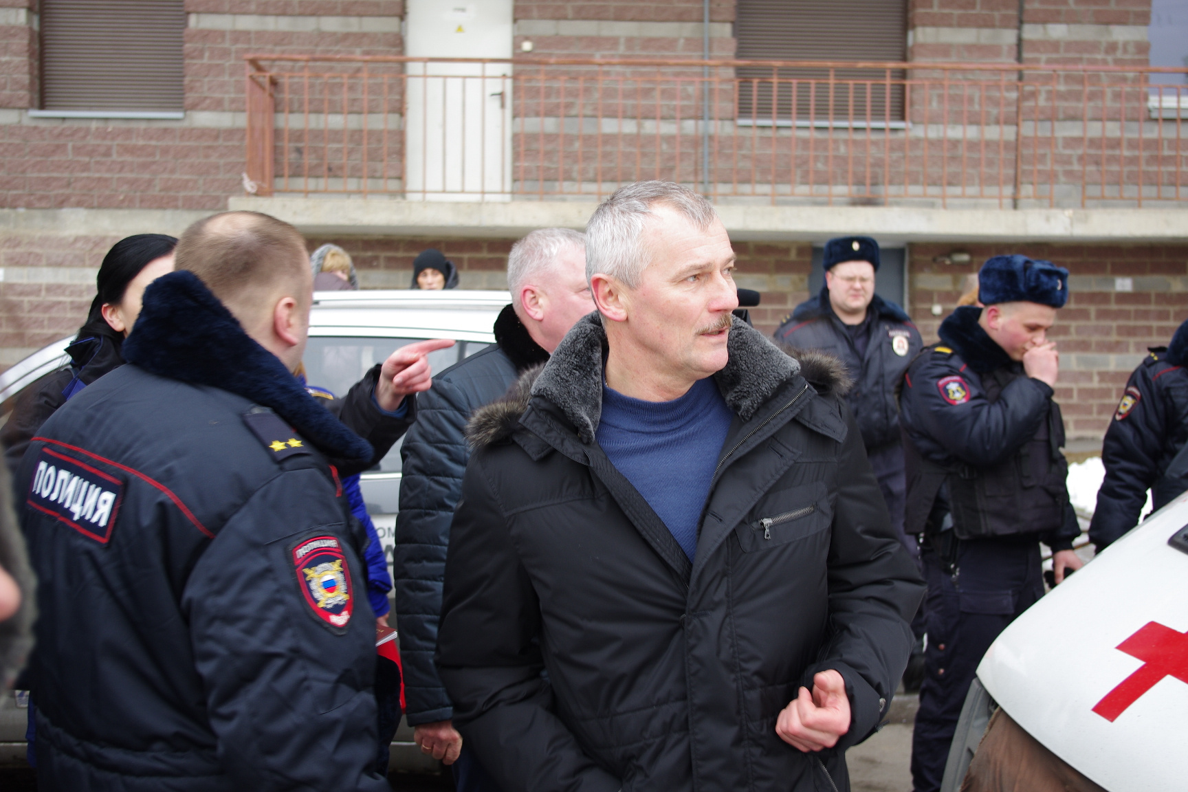 Глава Приморского района Николай Цед
