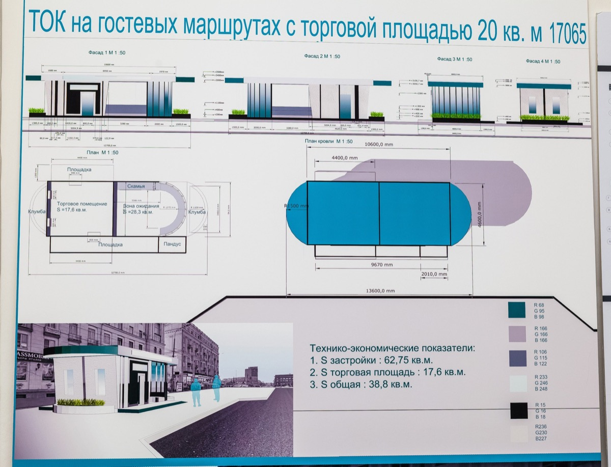 Генеральный план остановки