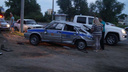 Появилось видео момента ДТП с патрульной машиной в Сызрани