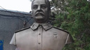 В Ростовской области установили памятник Сталину