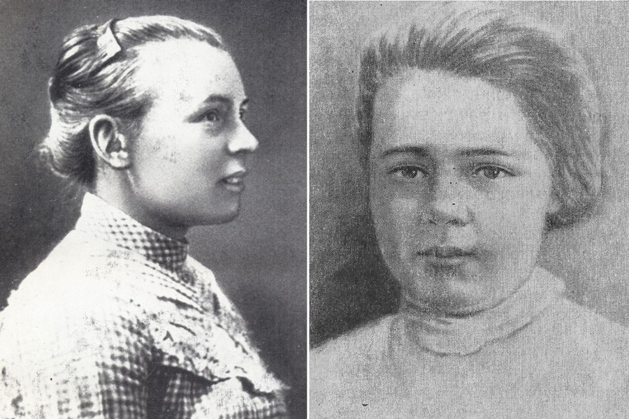 Клавдия Новгородцева (слева) и Мария Авейде. Клавдия Новгородцева (слева) и Мария Авейде.