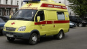 Возле поста ГАИ в Челябинске водитель Honda сбил на зебре пожилую женщину