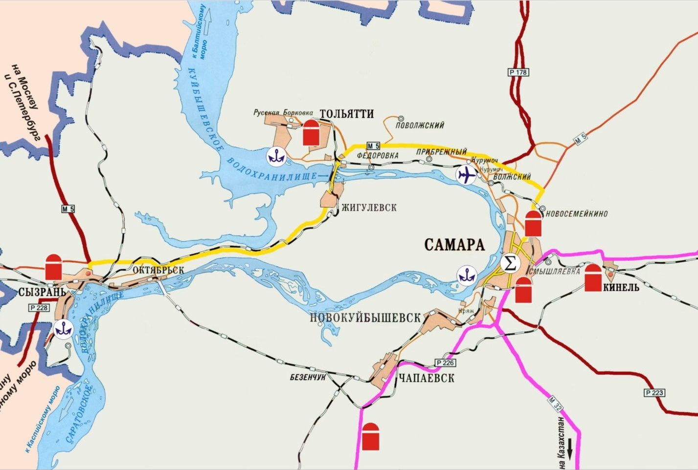Местоположение самары. Карта ЖД Самарской области. Железные дороги Самарской области на карте. Интерактивная карта Самарской области. Карта железных дорог Самарской области.