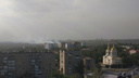 В  двух районах Ростова загорелась трава
