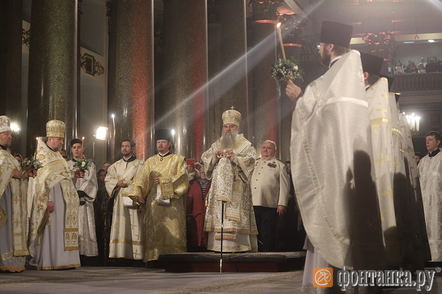 Рождественское богослужение в Казанском кафедральном соборе