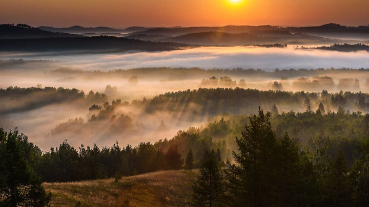 Утро стелется взбитыми сливками: читатели 74.ru выбрали лучший снимок сентября