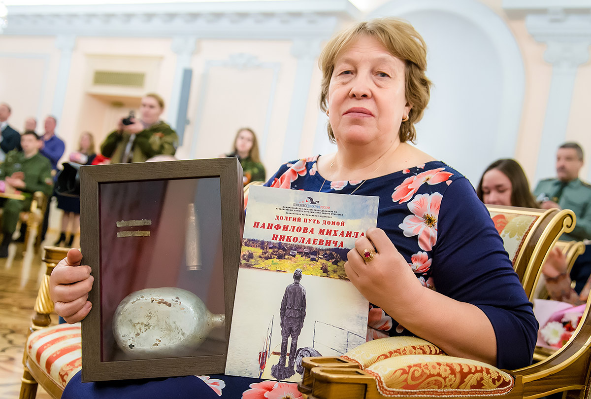 Личные вещи Панфилова передадут музею поискового отряда Нижнего Уфалея Личные вещи Панфилова передадут музею поискового отряда Нижнего Уфалея