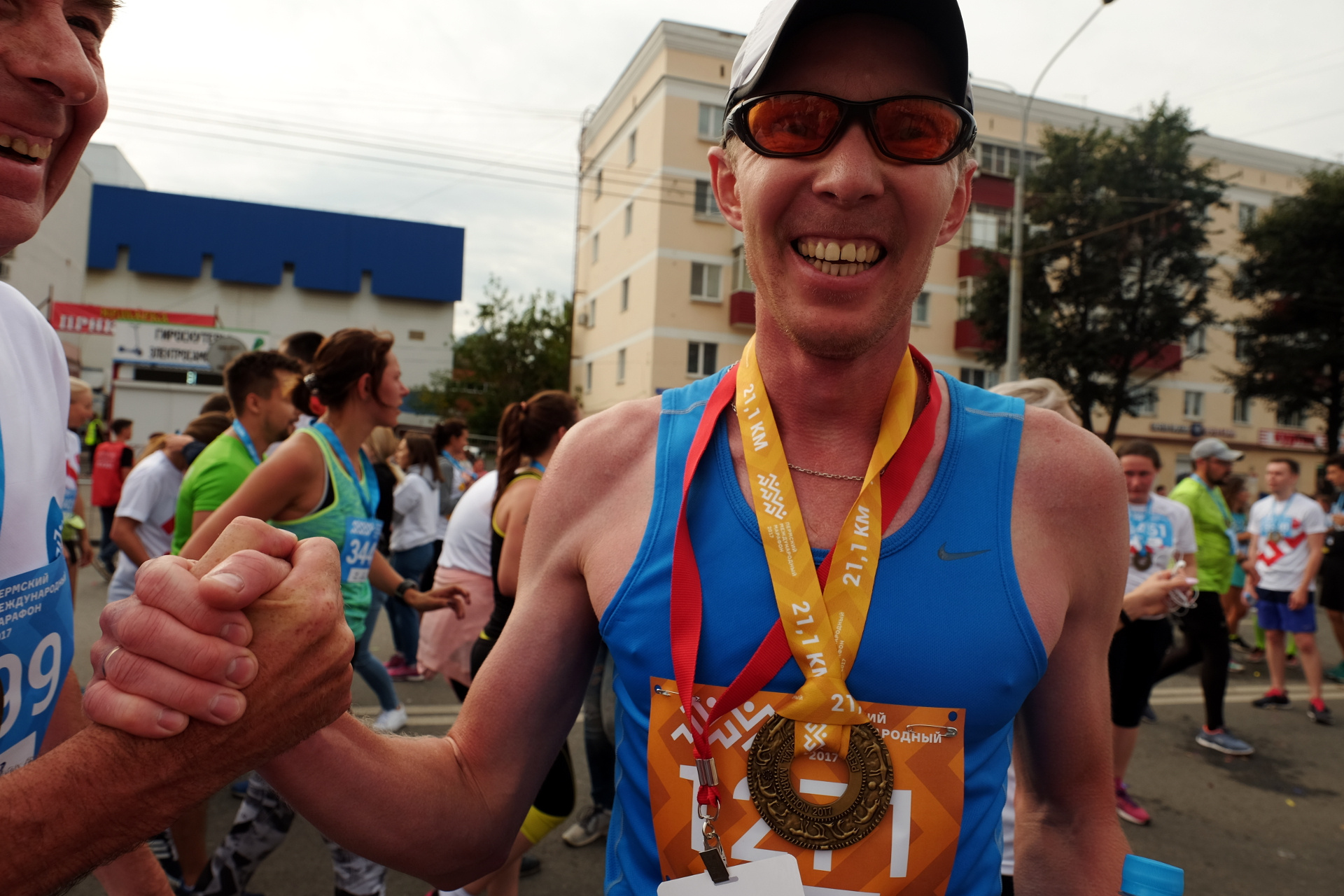 Пермяк Роман Дедов – третий на дистанции 21 км