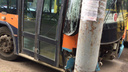 В Рыбинске троллейбус разбился о столб: пострадали пассажиры
