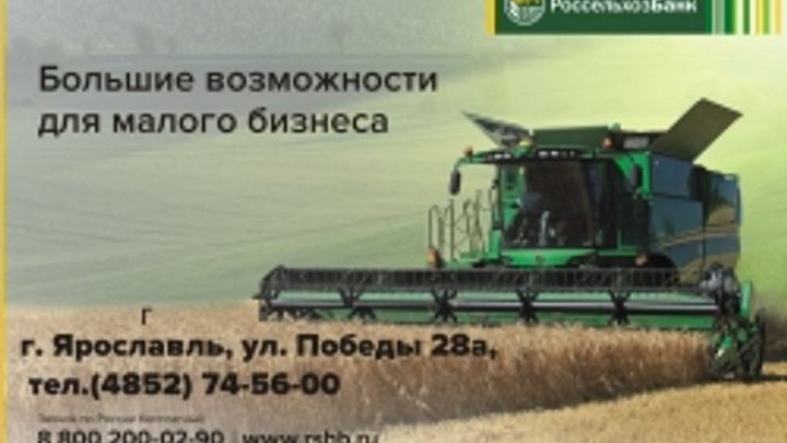 Россельхозбанк направил на развитие малого бизнеса 275 млн рублей