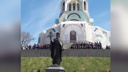 Памятник князю Владимиру на самарской набережной освятил митрополит Сергий