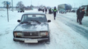 В Ростовском районе столкнулись пять машин: фура, «буханки» и две легковушки