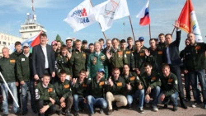 Стройотряд «Молодая гвардия» отправился на Ямал