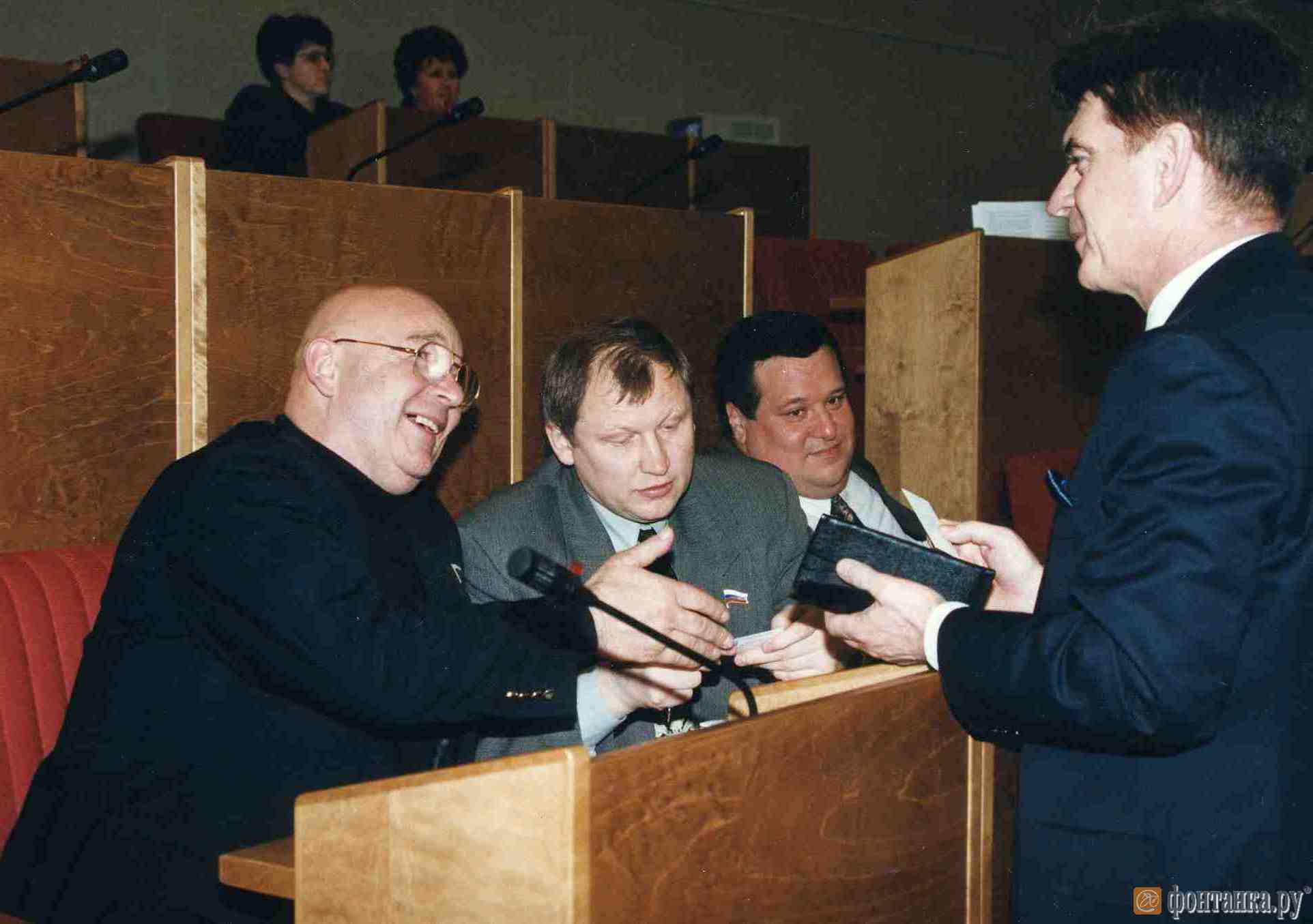 Монастырский и Глущенко (слева) в ГосДуме