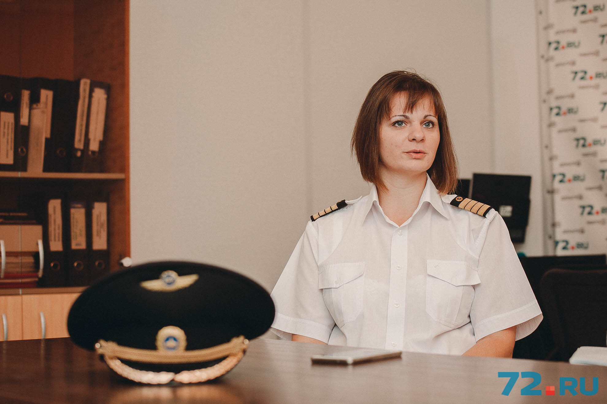 Витория Кумова решила стать пилотом, как и её отец