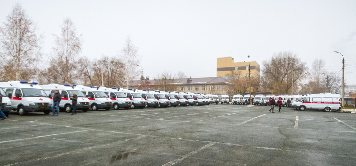 55 машин обошлись бюджету в 110 миллионов рублей