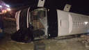 Под Белой Калитвой пассажирский автобус опрокинулся в кювет: рассказываем подробности страшной аварии