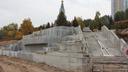 Новый фонтан на набережной Волги в Самаре обещают достроить в этом году