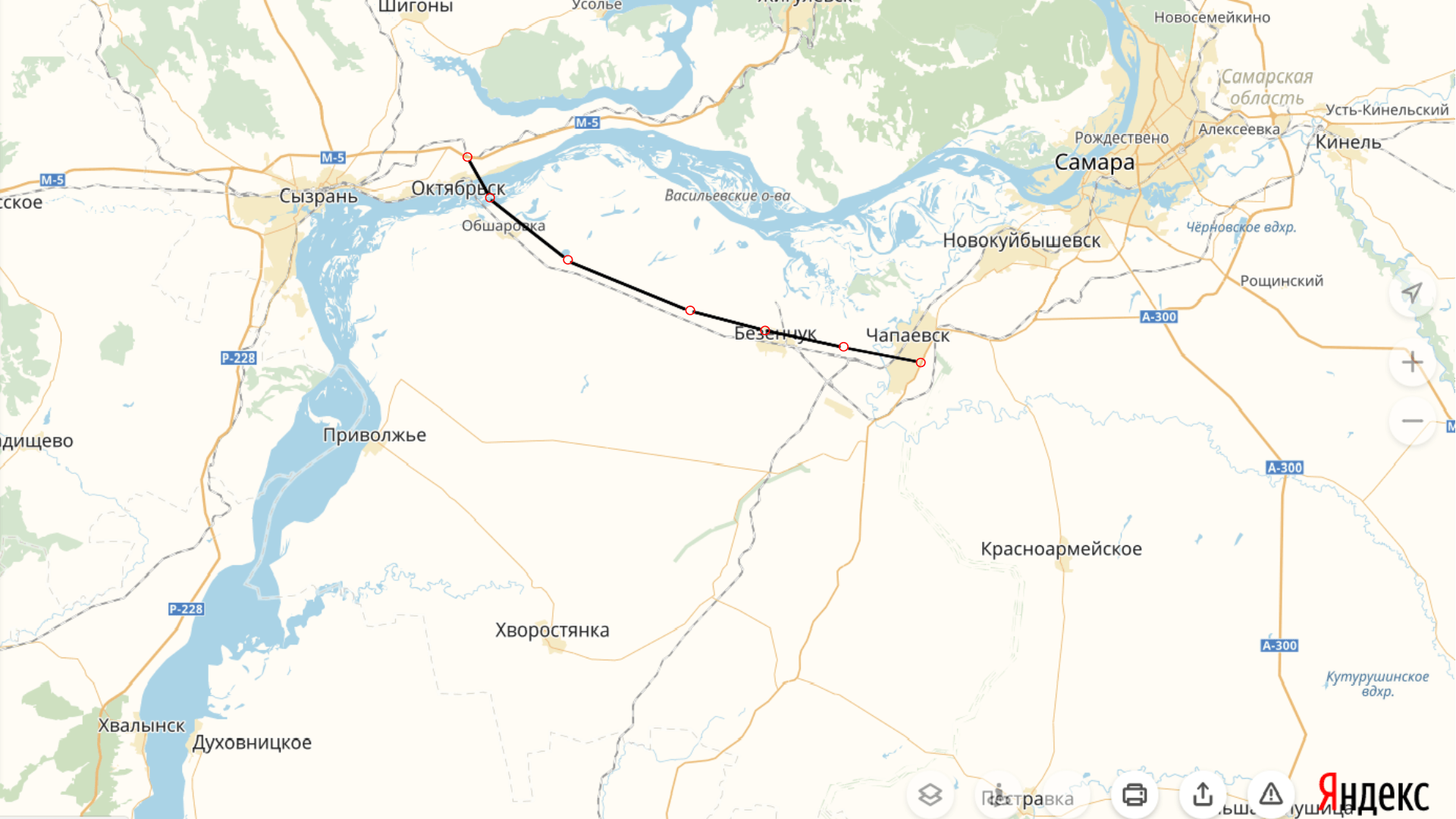 Погода по карте сызрань