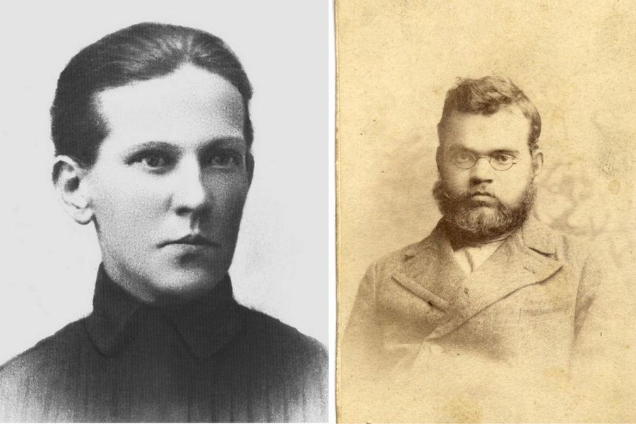 Лидия Книпович и Фёдор Сыромолотов