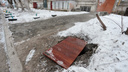 «Увижу, головой туда засуну»: c десятка колодцев в центре Челябинска украли крышки