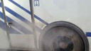 На трассе М-4 «Дон» у ростовского автобуса загорелись два колеса