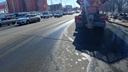 Поперечную трещину на Московском шоссе подрядчик устранит по гарантии