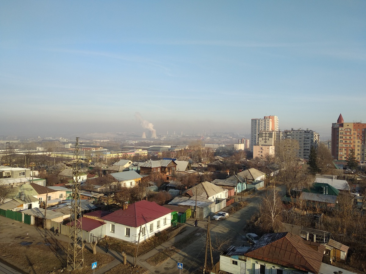 Вид с улицы Косарева на ЧМЗ Вид с улицы Косарева на ЧМЗ