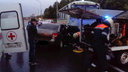 «Снесло полмашины»: в Тольятти пьяный водитель «Гранты» врезался в стоявший на обочине ПАЗ