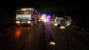 На трассе под Самарой «семерка» залетела под КАМАЗ, водитель погиб