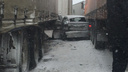 Массовые ДТП в пробках: фото и видео последствий снегопада в Самарской области