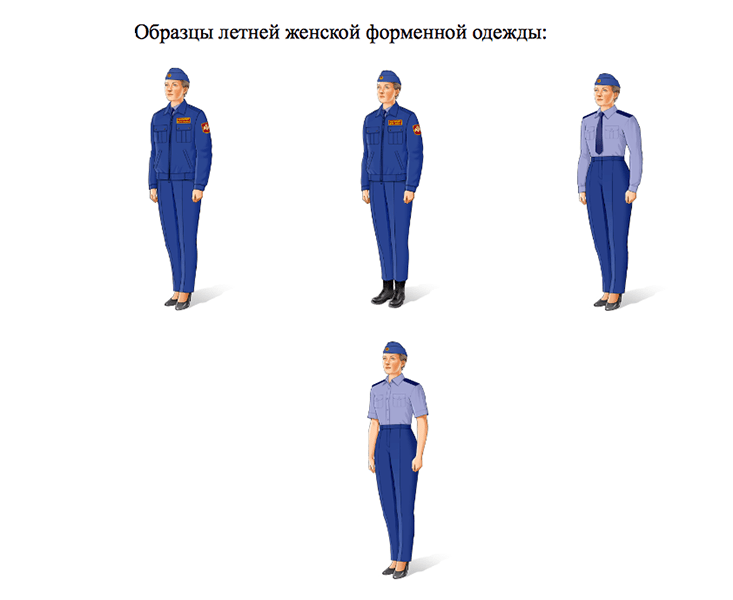 Форма одежды для ведомственной охраны