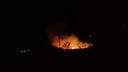 В микрорайоне «Суворовский» ночью начался пожар из-за фейерверка