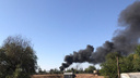 В Красноармейском районе Волгограда горело дизельное топливо