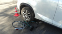 В Ломоносовском округе 10-летняя велосипедистка попала под колеса «Лексуса»