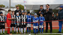 В Самаре стадион «Нефтяник» открывали юные футболисты