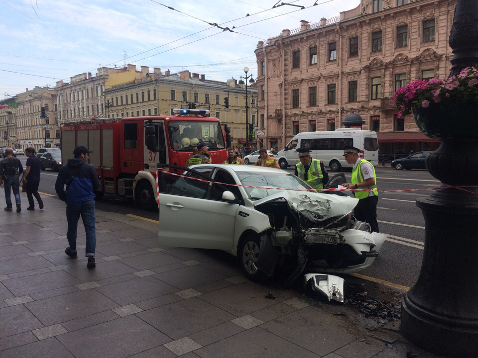 Дтп сегодня в санкт петербурге