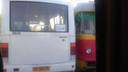 Автобус N55к и трамвай столкнулись в Красноармейском районе Волгограда