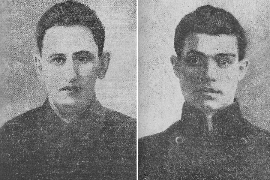 Леонид Вайнер (слева) и Николай Давыдов.