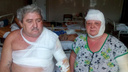 Во время пожара в Ростове пенсионерка вынесла на себе из огня парализованного мужа