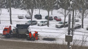 «Первоапрельская шутка от дорожников»: улицу Мичурина ремонтируют, несмотря на снегопад