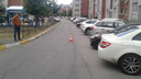 В Тольятти водитель BMW сбил школьника во дворе дома